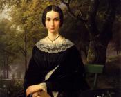 巴伦德 科内利斯 库库克 : Portrait Of A Young Lady